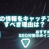 SEOの情報をキャッチアップすべき理由は？おすすめサイトとSEO対策のポイントを解説