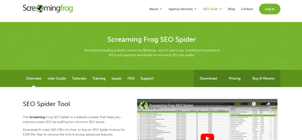 Screaming Frog