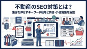 不動産のSEO対策とは？集客を伸ばすキーワード戦略と内部・外部施策を解説